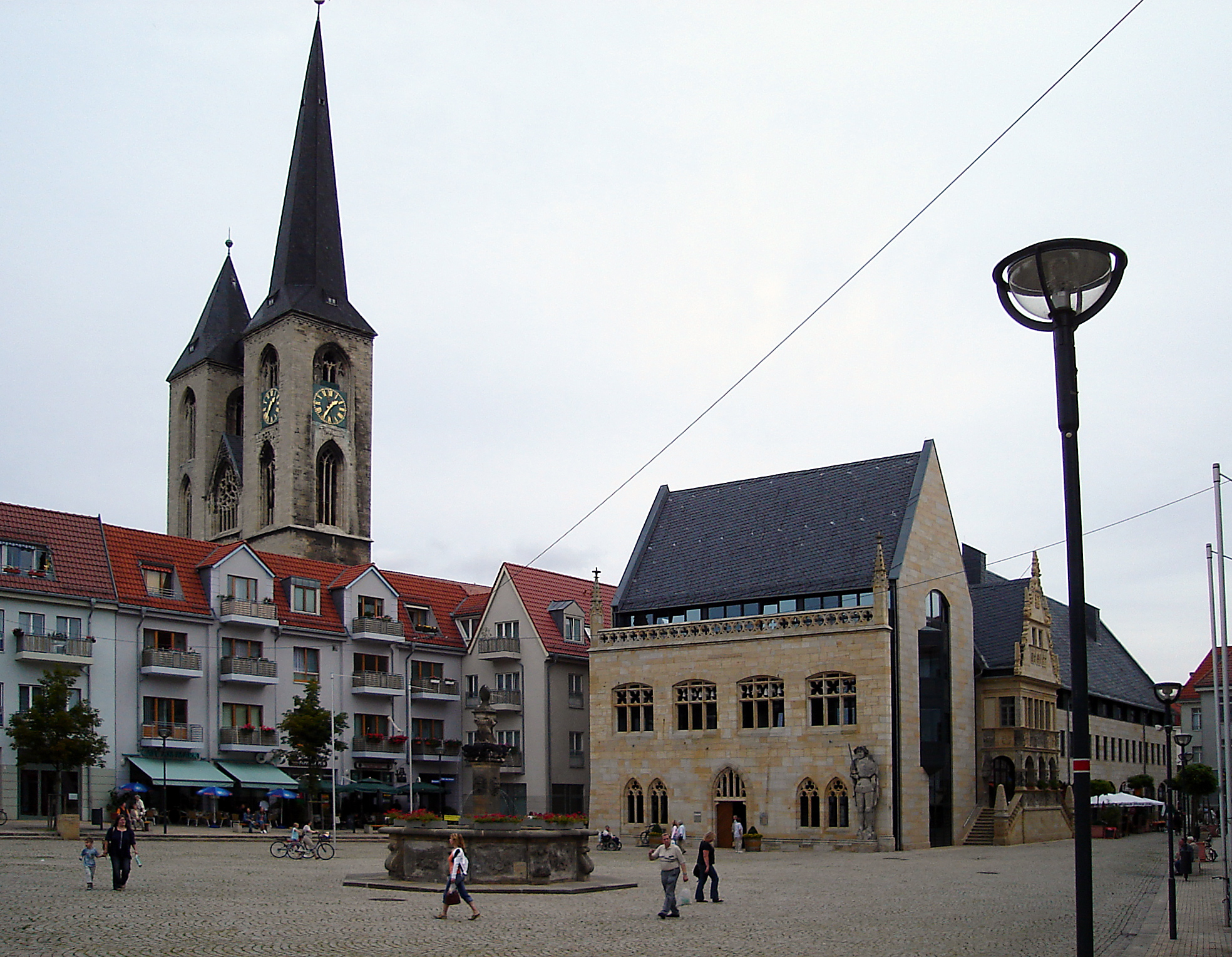 Halberstadt 20Rathaus 20Roland 20Martinikirche
