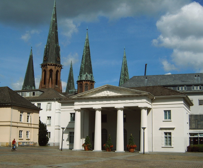 Schlosswache 20mit 20Lambertikirche