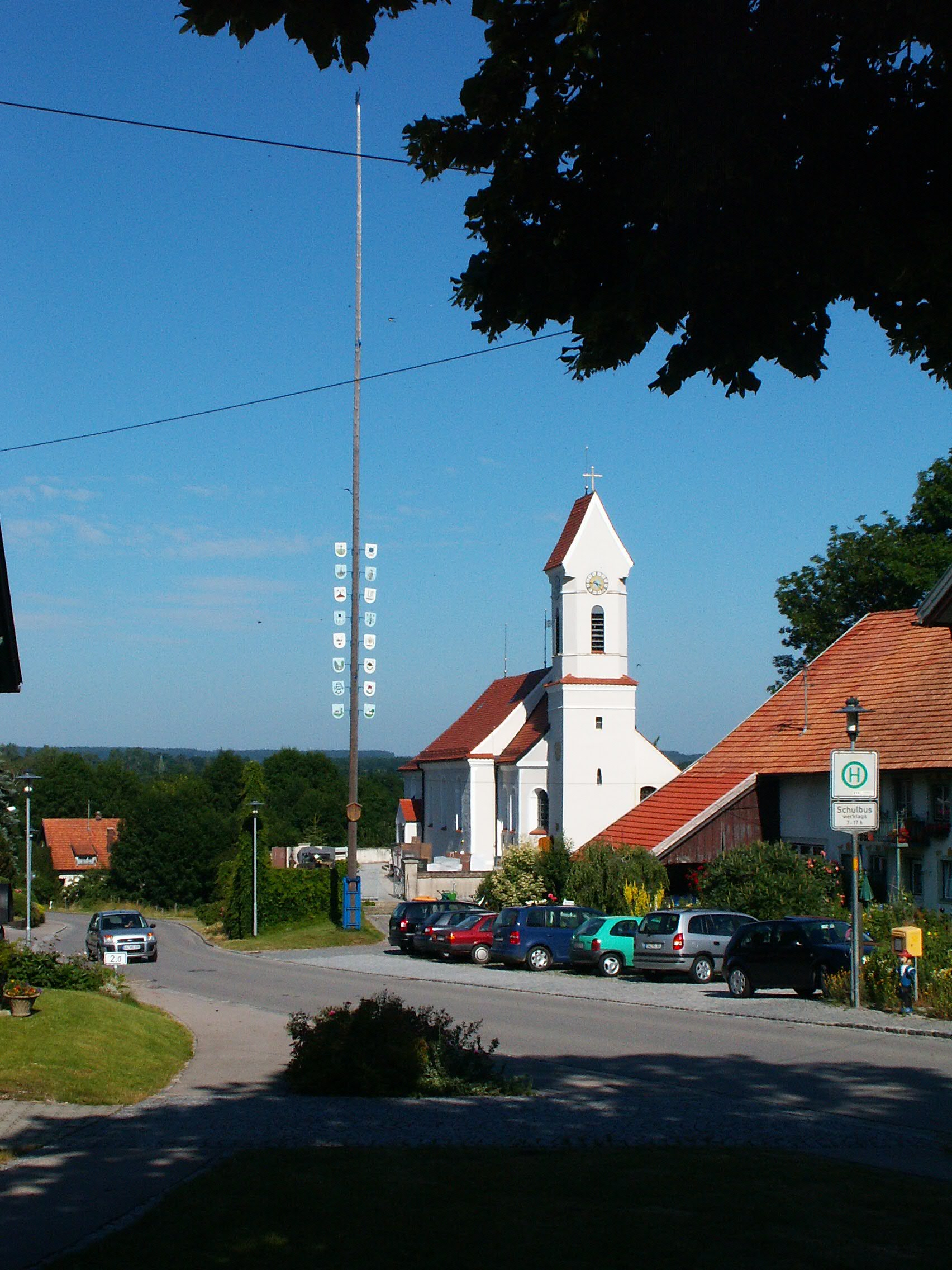 Vilgertshofen 20 20Mundraching 20 20Kirche 20v 20O 2C 20Sommer